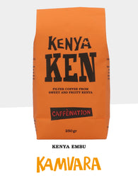 Kenya Embu KAMVARA AA/PB blend - FILTER - Roast Date 8 April 2024