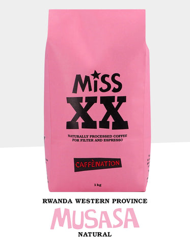MISS XX Rwanda MUSASA - ESPRESSO - LAST BAGS Roast Date 15 May 2024