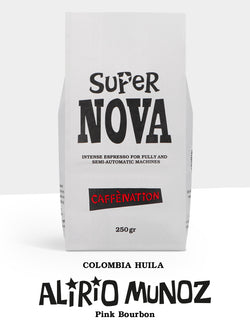 Colombia ALIRIO MUNOZ Pink Bourbon - ESPRESSO Roast Date 11 September 2025
