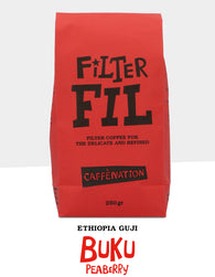 Ethiopia Guji BUKU PEABERRY - FILTER Roast Date 15 October