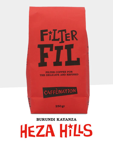 Burundi Kayanza HEZA HILLS - FILTER Roast Date 7 January 2025