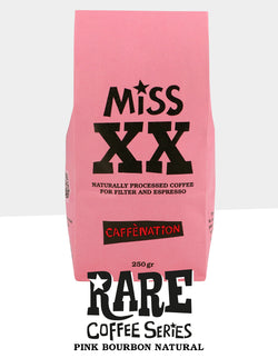 Rare Coffee Series: PINK BOURBON NATURAL Monica Diaz - ESPRESSO Roast Date 3 March 2025