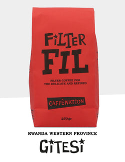 Rwanda Western Province GITESI - FILTER Roast Date 3 March 2025