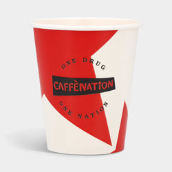 Caffenation ECO coffee cups - 100% paper 8oz - per 100