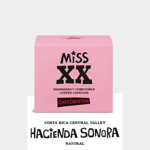 Coffee Capsules Miss XX  (per box of 12 x 10)