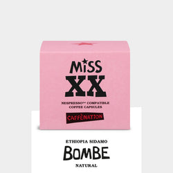 Coffee Capsules Miss XX  (per box of 12 x 10)