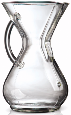 Chemex 6-cup Coffee Brewer (glass handle)