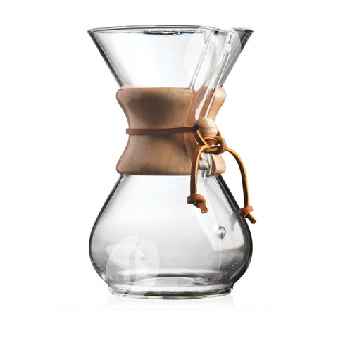 Chemex 6-cup Coffee Brewer (wooden handle)